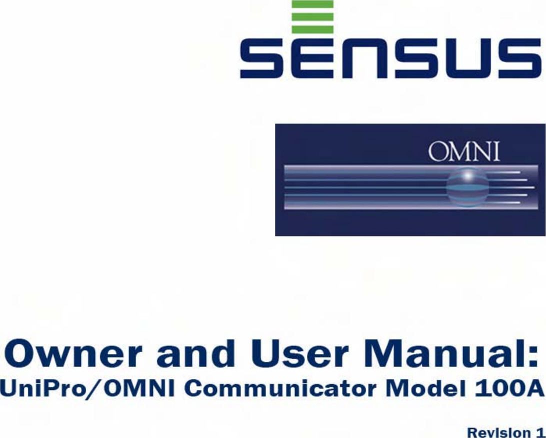 Sensus Unipro Software